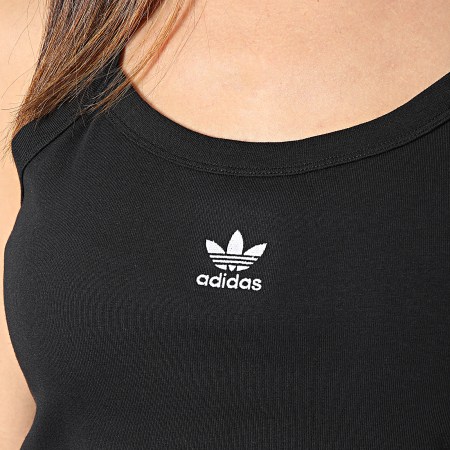 Adidas Originals - Camiseta de Tirantes 3 Rayas Mujer IU2431 Negro