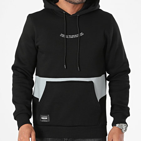 Armita - BIS-SW-886 Sudadera con capucha Negra