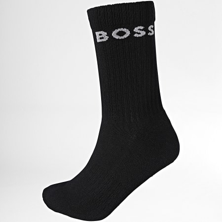 BOSS - Lote de 3 pares de calcetines 50510692 Negro