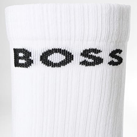 BOSS - Lote de 3 pares de calcetines 50510692 Blanco
