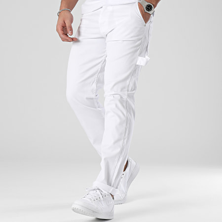 Frilivin - Jeans bianchi slim