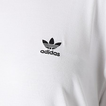 Adidas Originals - Maglietta Trefoil da donna IR8064 Bianco