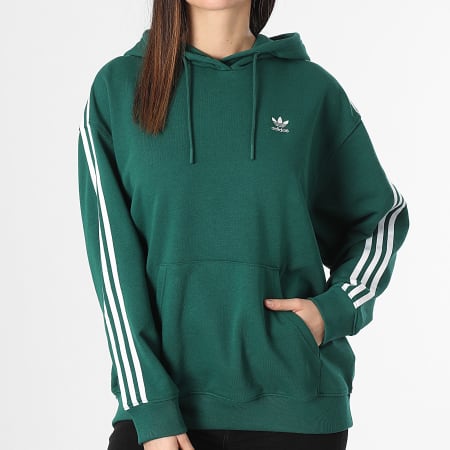 Adidas Originals - Felpa con cappuccio da donna IN8400 Verde