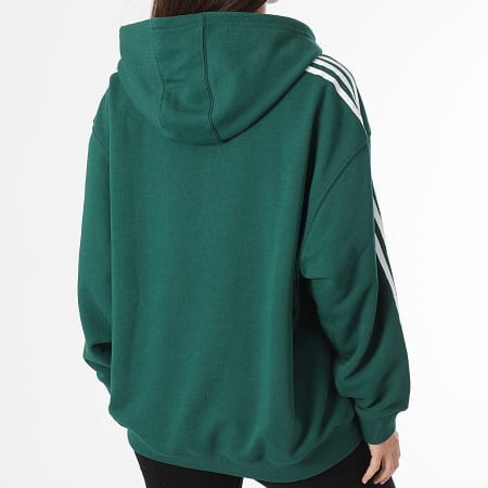 Sweat à Capuche Vert Foncé Femme Adidas Hoodie