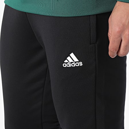 Adidas Sportswear - Ensemble Sweat Capuche Et Pantalon Jogging IP3115 Vert Noir