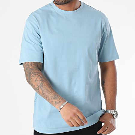 Only And Sons - Camiseta Fred Life Azul Claro