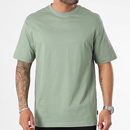 Only And Sons - Tee Shirt Fred Life Vert Kaki Clair