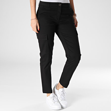 Only - Chicago Pantalones Cargo Slim Fit Mujer Negro