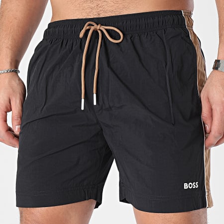 BOSS - Shorts de baño Tune 50509130 Negro