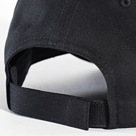 BOSS - Casquette en twill de coton avec logo imprimé pour enfant - Noir