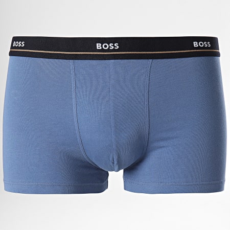 BOSS - Pack De 5 Boxers 50508889 Azul Real Verde Caqui Azul Marino Negro