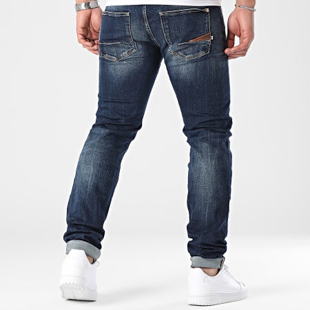 Le Temps Des Cerises - 711 Jeans slim fit in denim blu
