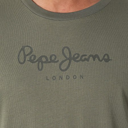 Pepe Jeans - Tee Shirt Eggo PM508208 Vert Kaki