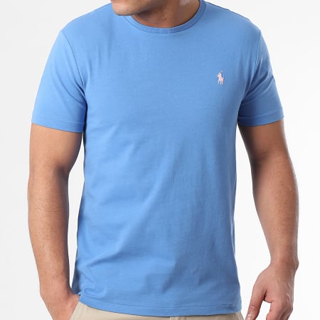Polo Ralph Lauren - Tee Shirt Original Player Bleu