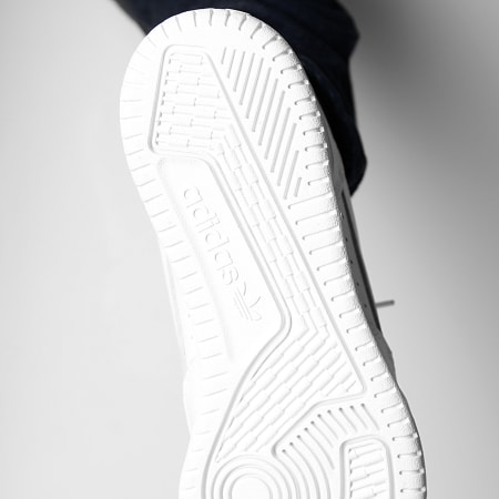 Adidas Originals - Court Super Sneakers IE8082 Footwear White Preloved Green Off White