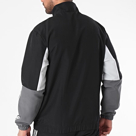 Adidas Sportswear - Ensemble Veste Zippée Et Pantalon Jogging IP1611 Noir Gris