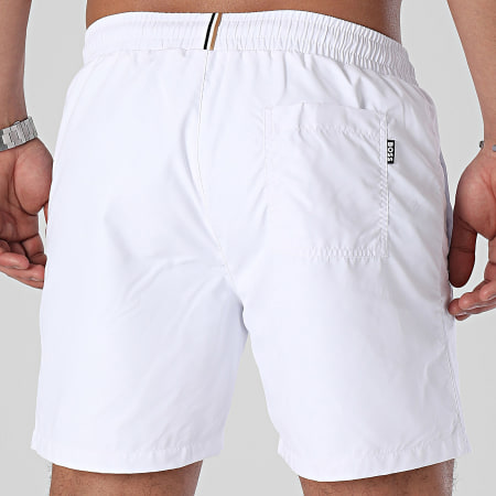 BOSS - Shorts de baño Dolphin 50508798 Blanco
