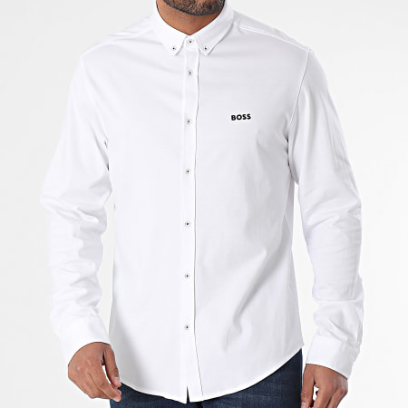 BOSS - Chemise Manches Longues Motion 50509742 Blanc