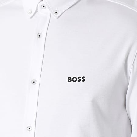BOSS - Camicia a maniche lunghe Motion 50509742 Bianco