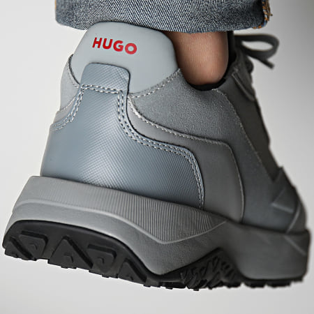 HUGO - Kane Runner Sneakers 50510228 Grigio medio