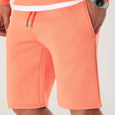 LBO - 3292 Pantaloncini da jogging in corallo arancione