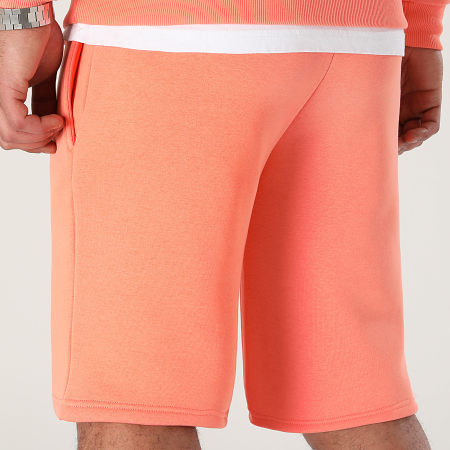 LBO - 3292 Pantaloncini da jogging in corallo arancione