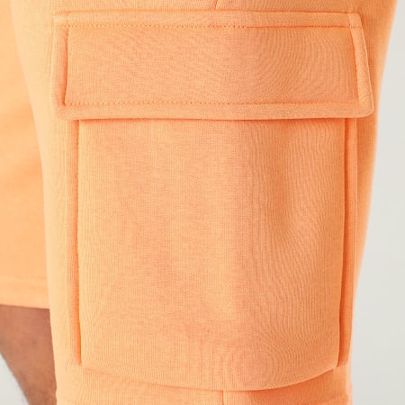 LBO - 3295 Pantalones cortos Cargo Jogging Naranja Pastel
