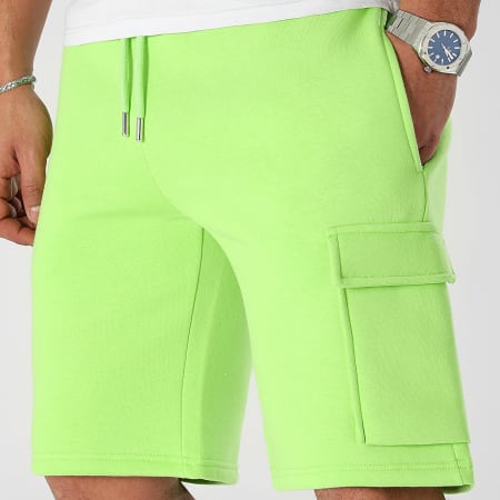 LBO - Pantalones cortos Cargo Jogging 3297 Verde claro