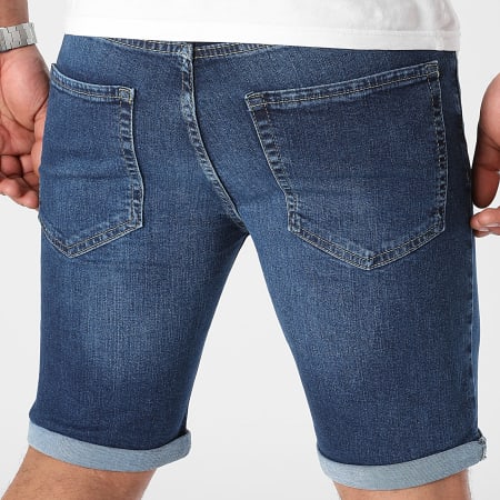 LBO - Pantaloncini jeans blu scuro 3111
