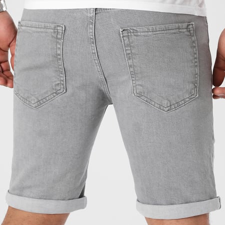 LBO - Pantaloncini di jeans 3123 Denim Grigio
