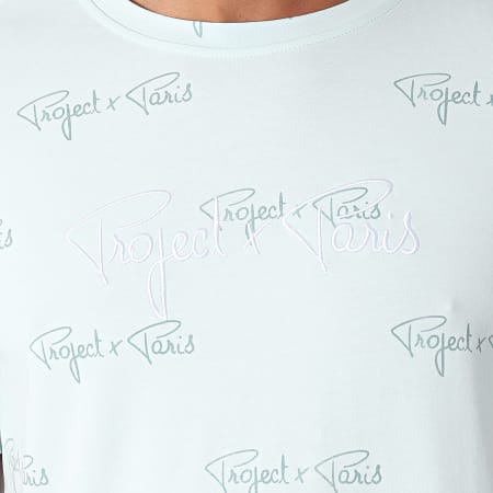 Project X Paris - Tee Shirt 2410105 Bleu Clair