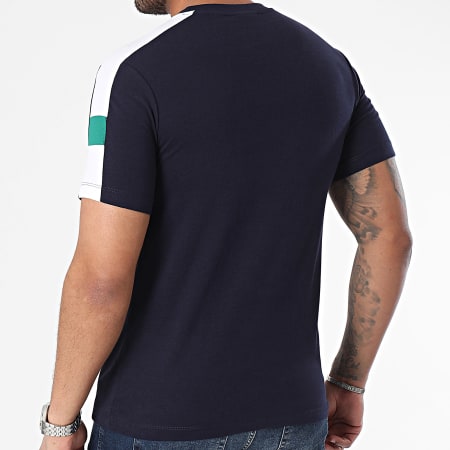 Sergio Tacchini - Libera Camiseta 40547 Azul Marino Blanco Verde