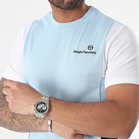 Sergio Tacchini - Libera Camiseta 40549 Azul claro Blanco