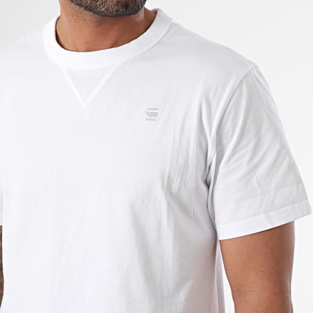 G-Star - Tee Shirt Nifous D24449-336 Blanc