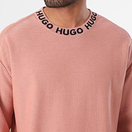 HUGO - Pull Smarlo 50474813 Saumon