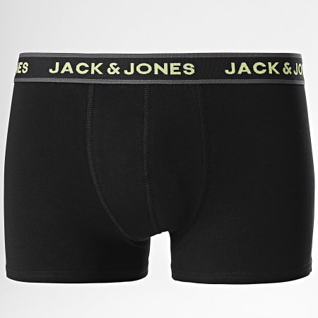 Jack And Jones - Lot De 5 Boxers Speed Gris Noir