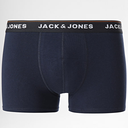 Jack And Jones - Pack De 5 Calzoncillos Reece Azul Marino Floral
