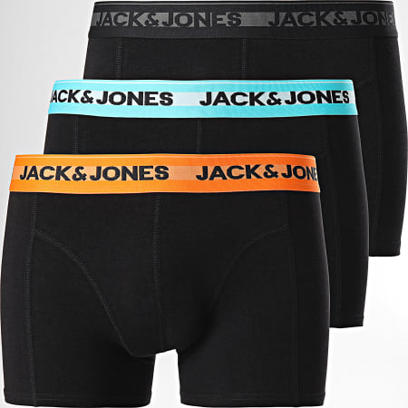 Jack And Jones - Lot De 3 Boxers Hudson Noir