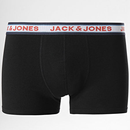 Jack And Jones - Confezione da 7 boxer blu rosso verde nero Marco