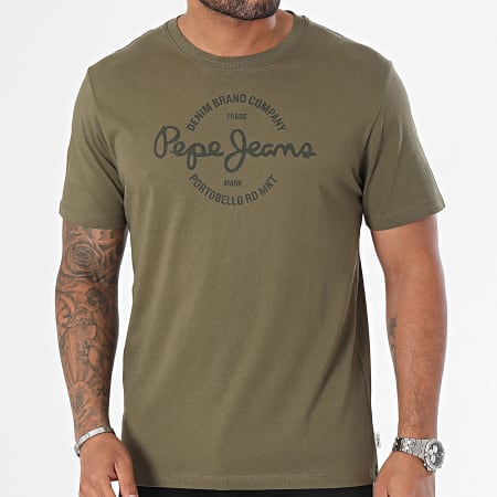 Pepe Jeans - Camisa Craigton PM509230 Verde caqui