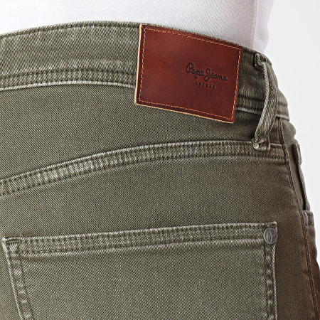 Pepe Jeans - Regular Tapered Jeans PM211667YB20 Caqui Verde