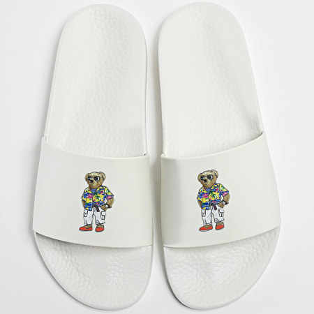 Polo Ralph Lauren - Polo Slide Sandals Bianco