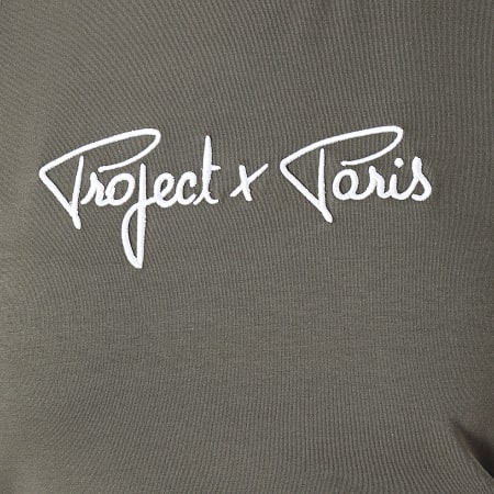 Project X Paris - Tee Shirt Femme F221121 Vert Kaki