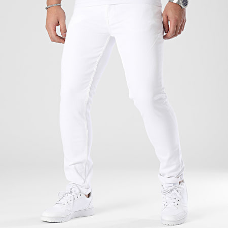 Solid - Elvis Joy Slim Jeans 21107678 Bianco