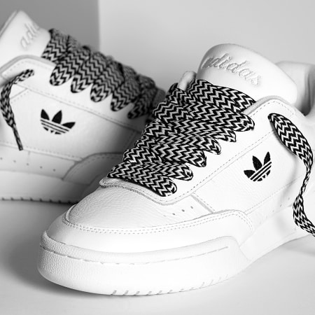 Adidas Originals - Court Super Zapatillas IE8081 Calzado Blanco Core Negro Off White x Superlaced