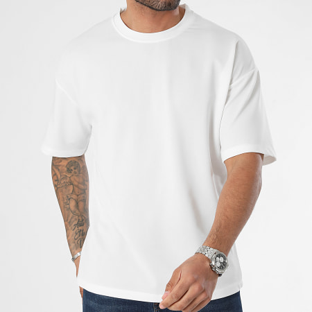 LBO - Tee Shirt Large Epais 0852 Blanc