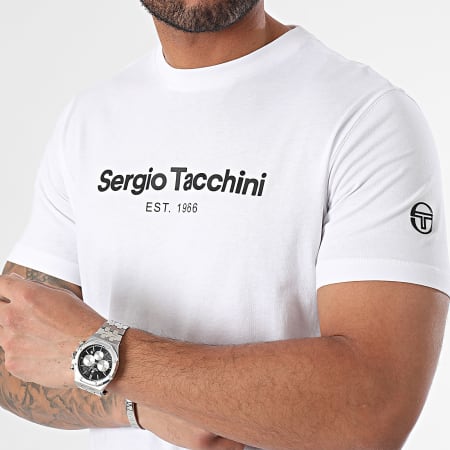 Sergio Tacchini - Tee Shirt Goblin 40514 Blanc