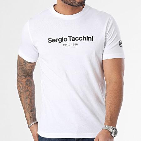 Sergio Tacchini - Camiseta Goblin 40514 Blanca