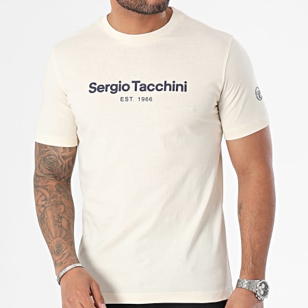 Sergio Tacchini - Camiseta Goblin 40514 Beige