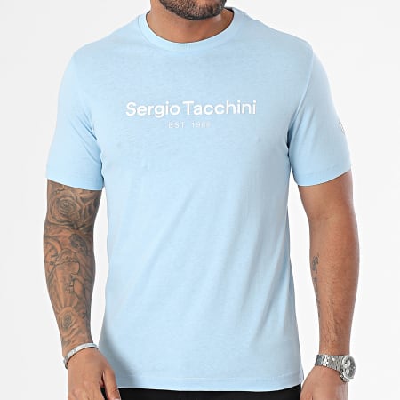 Sergio Tacchini - Tee Shirt Goblin 40514 Bleu Clair
